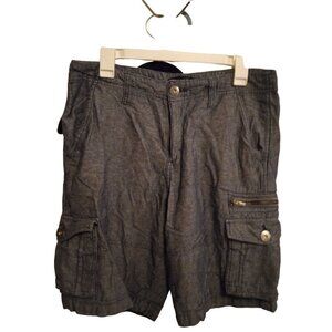 GUESS‎ Men's Chambray cargo shorts